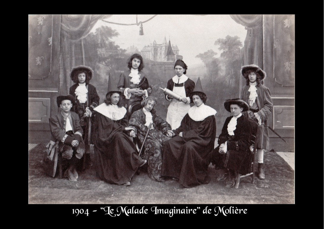 "Le malade imaginaire" de Molière en 1904