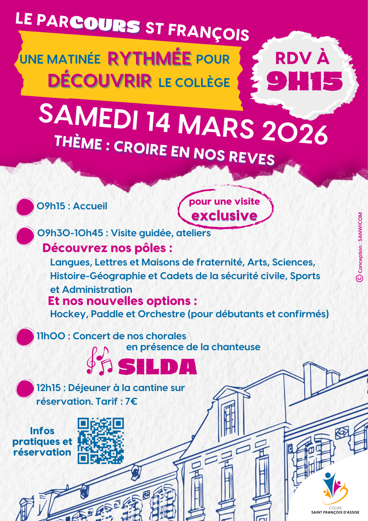 Portes ouvertes 14 Mars 2026